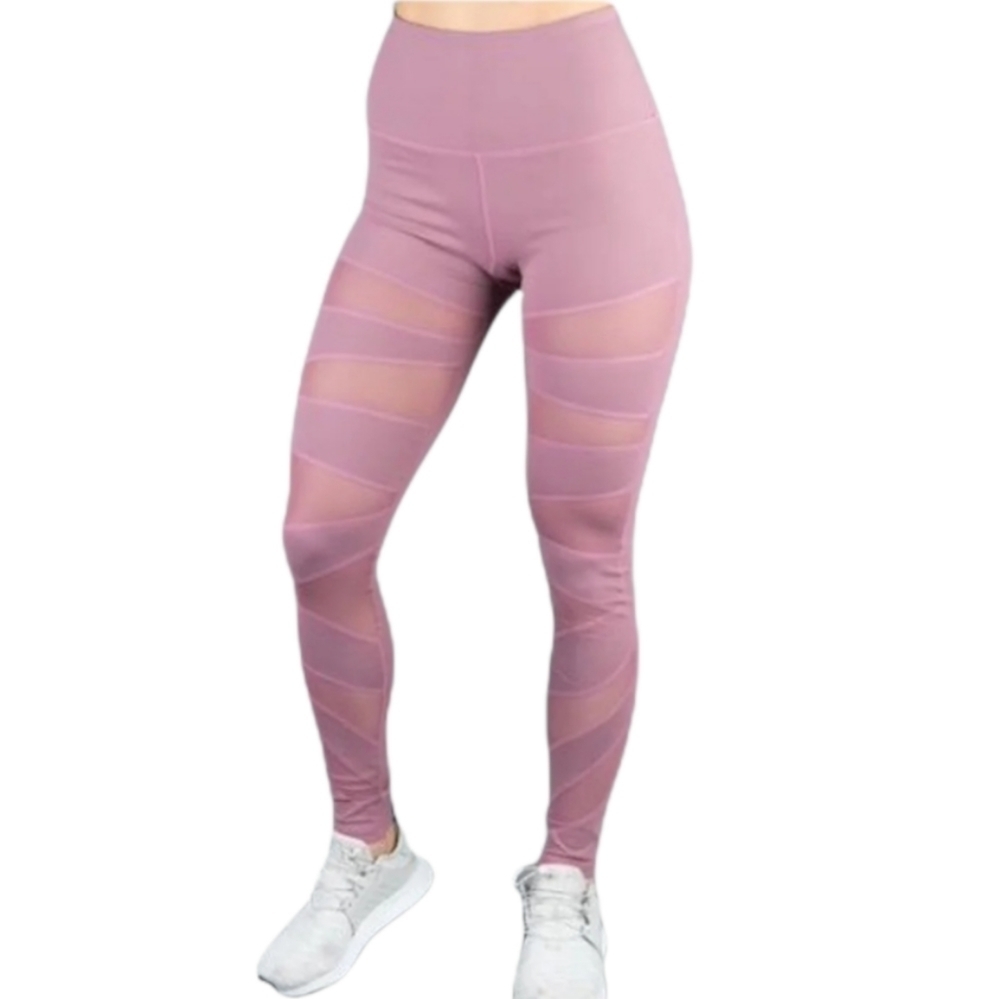 BuffBunny Anastasia Mauvelous‎ Leggings Mesh Small